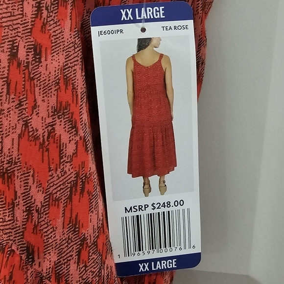 Joie Maxi Sleeveless Dress Size XXL in Tea Rose NWTs - Picture 3 of 16